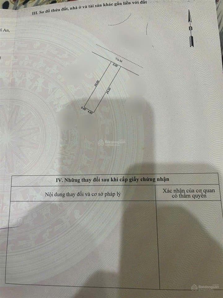 Đất 120m2 ngang 5m khu trung tâm hành chính dĩ an, phường dĩ an, tp dĩ an