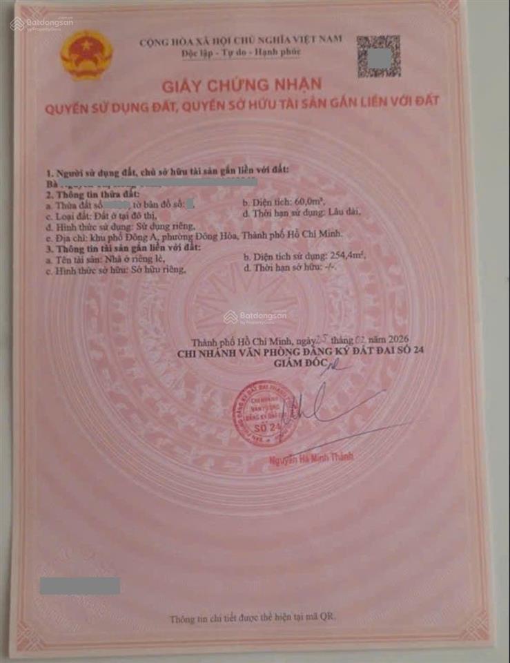 Nhà phố mới xây khu tái định cư đông hòa c, phường đông hòa, tp dĩ an