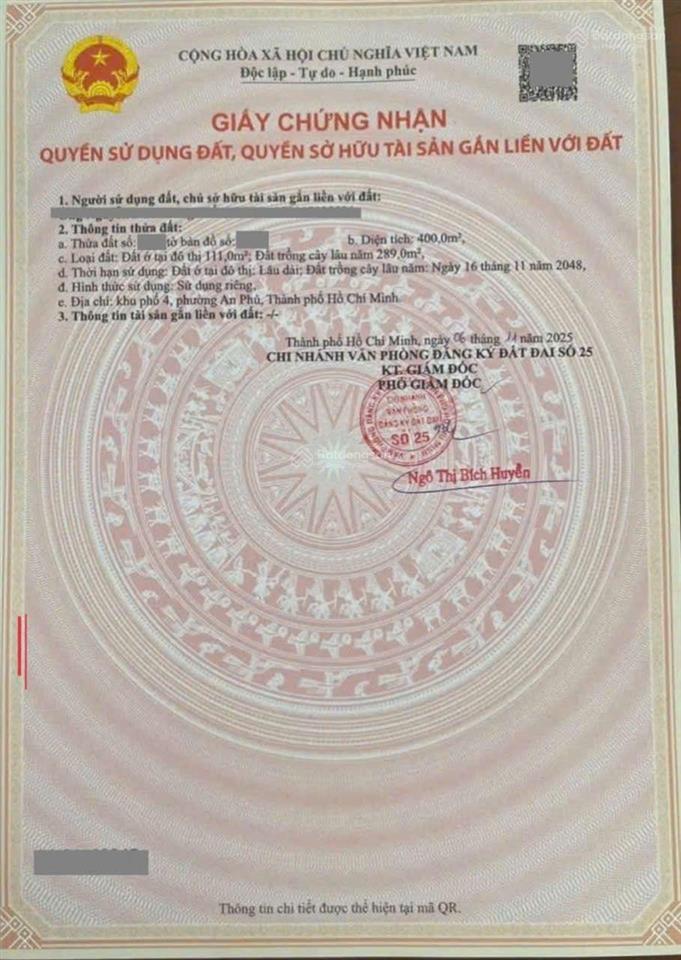 Đất mặt tiền kinh doanh sầm uất đường 22/12, p an phú, thuận an(phường an phú tphcm)