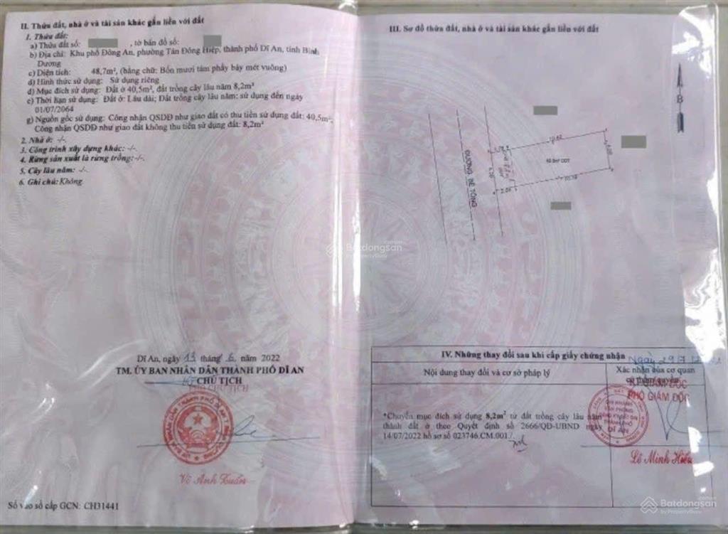 Nhà gần trung tâm y tế dĩ an, phường tân đông hiệp, tp dĩ an.