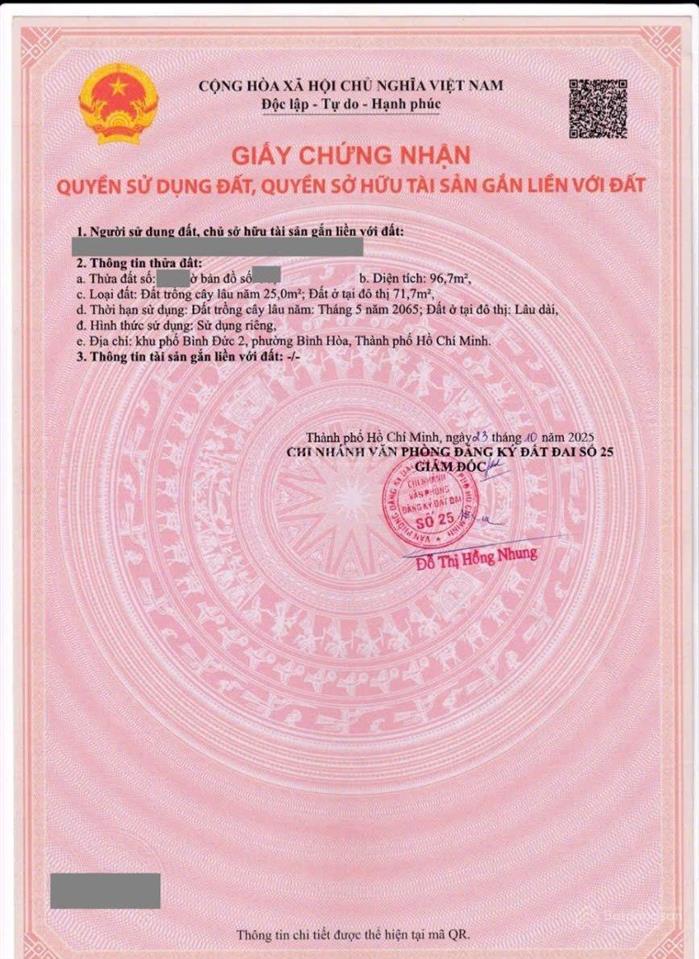 Đất kdc gần cầu ông bố và kcn vsip 1, phường bình hòa, tp thuận an