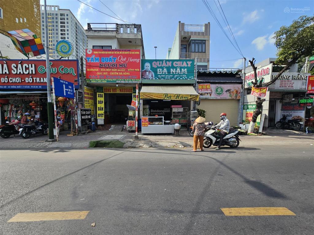 Nhà mặt tiền kinh doanh sầm uất đường lý thường kiệt gần chợ xóm vắng và ngã tư vincom550 tp. dĩ an