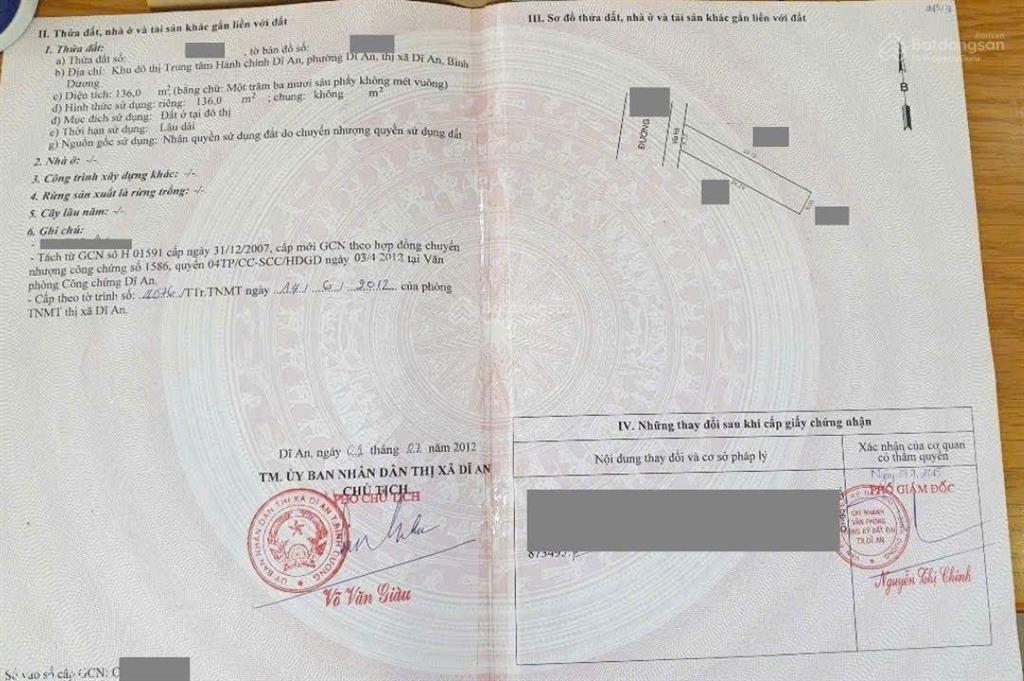 Nhà phố 136m2 khu trung tâm hành chính dĩ an, phường dĩ an, tp dĩ an