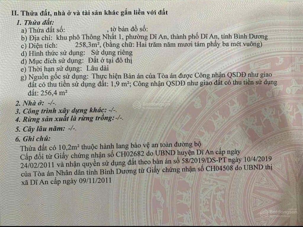 Nhà mặt tiền thu nhập 40tr đường lý thường kiệt, phường dĩ an, tp dĩ an
