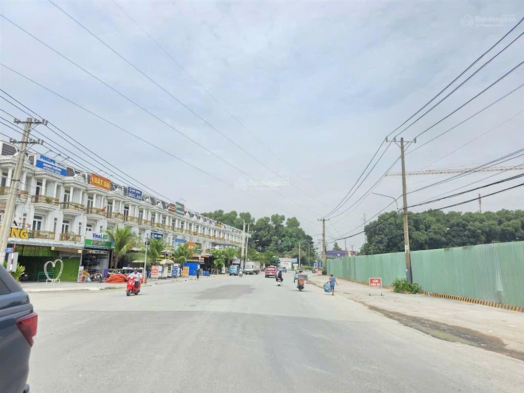Nhà phố mặt tiền shophouse kdc phú mỹ hiệp đối diện bcons, phường tân đông hiệp tp dĩ an
