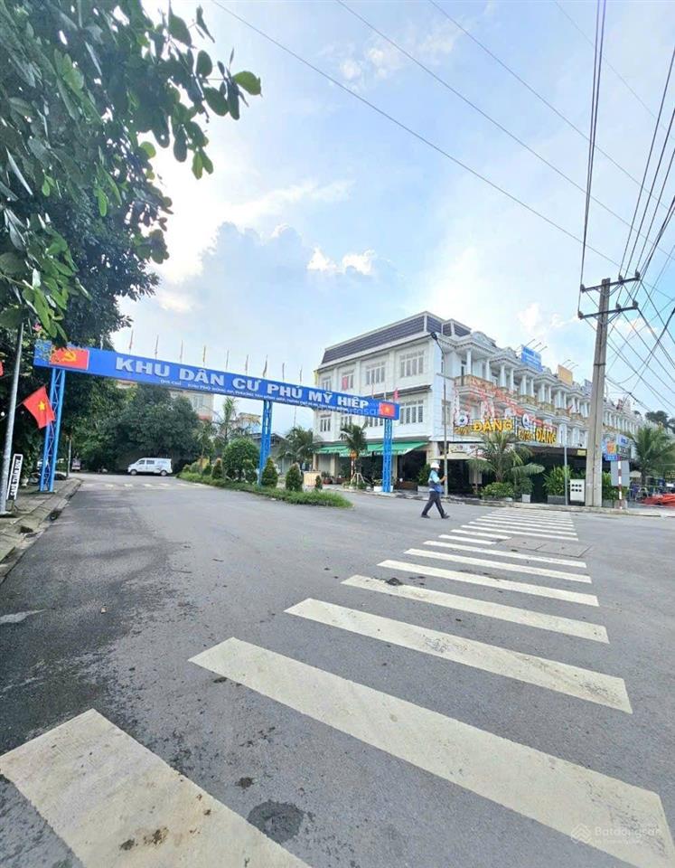 Nhà phố mặt tiền shophouse kdc phú mỹ hiệp đối diện bcons, phường tân đông hiệp tp dĩ an