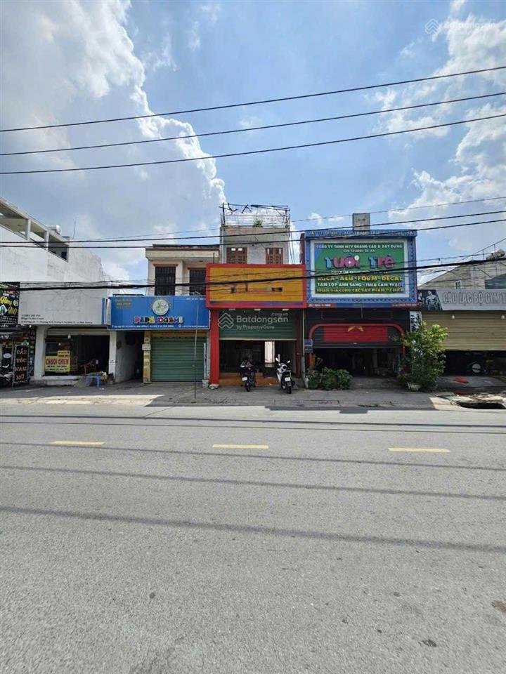 Nhà phố ~ 171m2 mặt tiền đường nguyễn tri phương, phường an bình, tp dĩ an