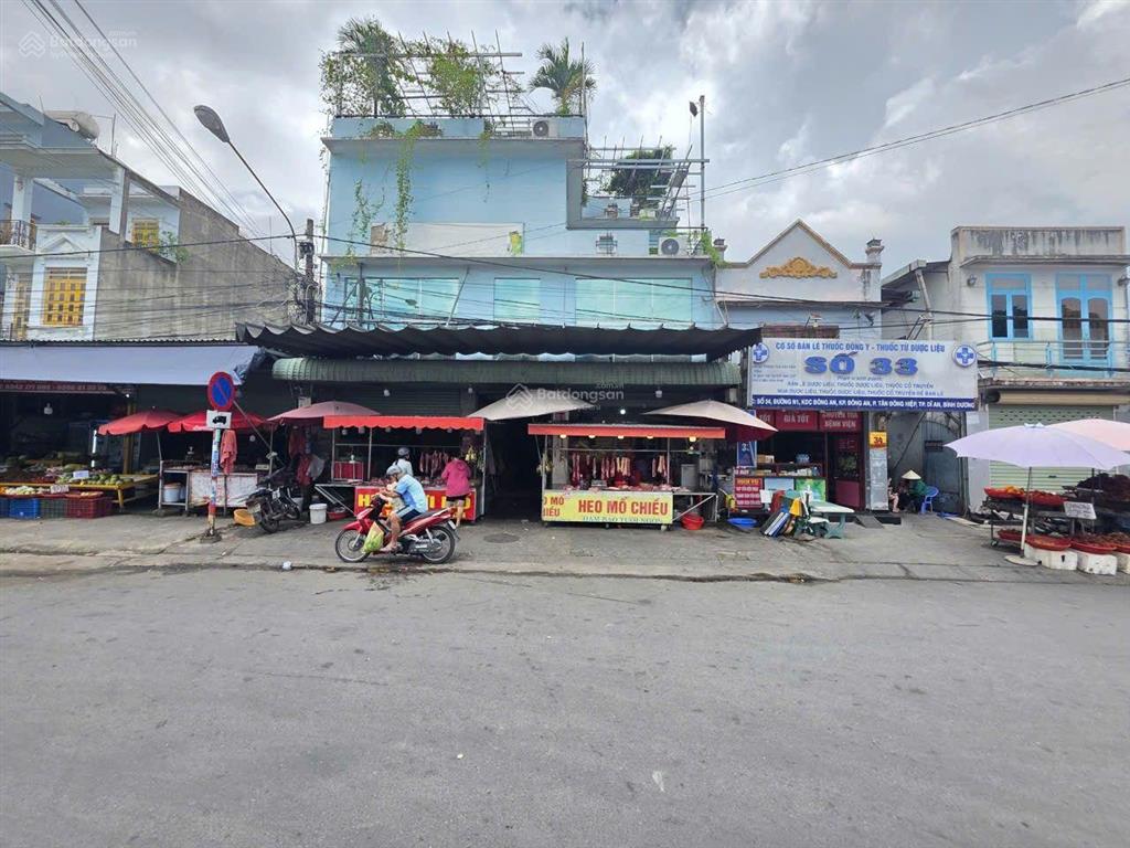 Đất mặt tiền đẹp 212m2 chợ kdc đông an, phường tân đông hiệp, tp dĩ an