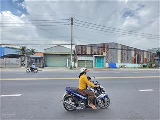 Nhà kho 1326m ngang 11m mặt tiền kinh doanh đường liên huyện cách vòng xoay an phú thuận an 500m.