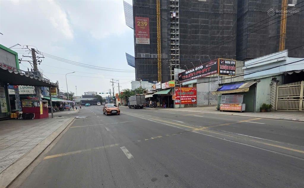 Đất mặt tiền 2398m ngang 33m gần vincom550, phường tân đông hiệp, tp dĩ an. (p. dĩ an tphcm)
