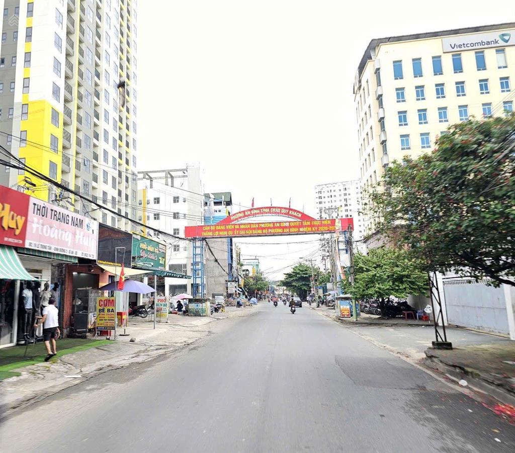 Đất 66m2 mặt tiền kinh doanh gần chợ việt lập, phường an bình, tp dĩ an