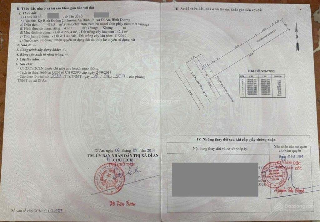 Nhà phố 879m ngang 15m thu 100 triệu/tháng, mặt tiền đường an bình, phường an bình, tp dĩ an