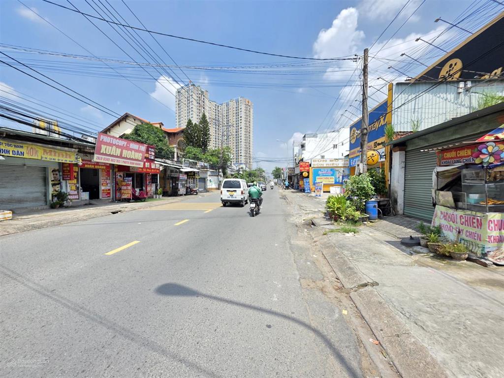 Nhà phố 879m ngang 15m thu 100 triệu/tháng, mặt tiền đường an bình, phường an bình, tp dĩ an