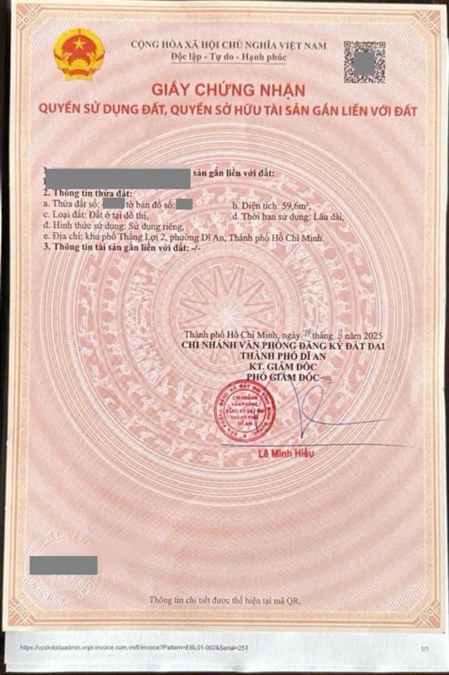 Nhà phố đối diện trường lê quý đôn, phường dĩ an