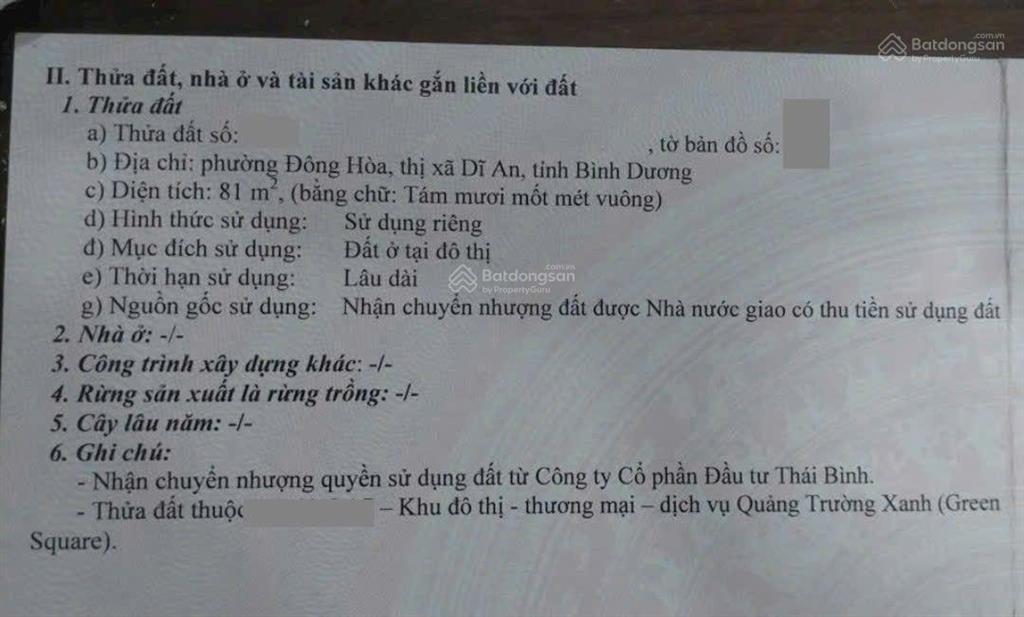 Nhà phố mặt tiền khu bigc go, phường đông hòa, tp. dĩ an