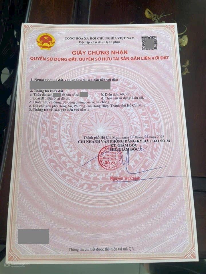 Nhà phố kdc phú mỹ hiệp gần chung cư bcons, phường tân đông hiệp, tp dĩ an.