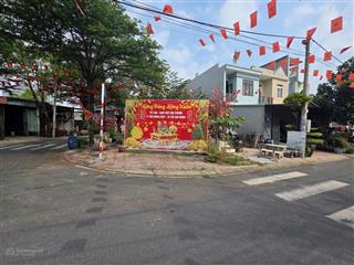 Đất 136m góc 2 mặt tiền kdc đất mới, gần ngã tư chiêu liêu, phường tân bình, tp dĩ an.