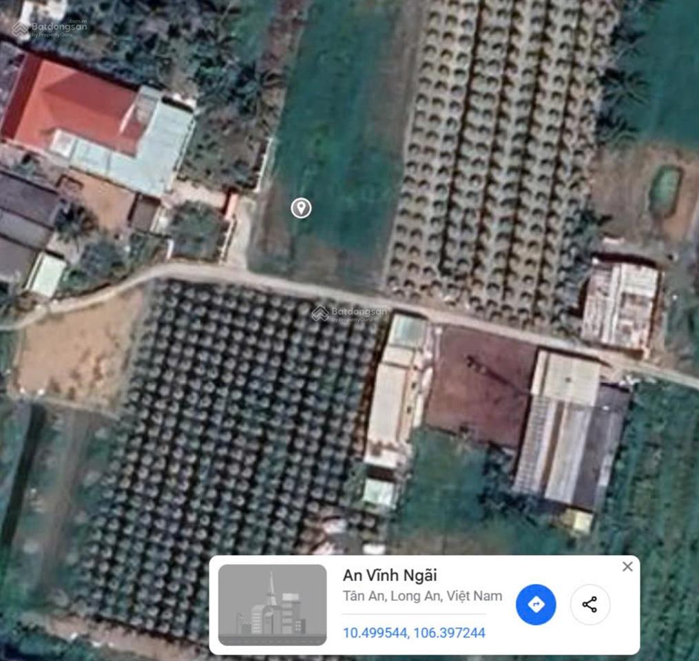Bán đất 100m2 giá 390 triệu ở châu thị kim, an vĩnh ngãi, tân an, long an view đẹp