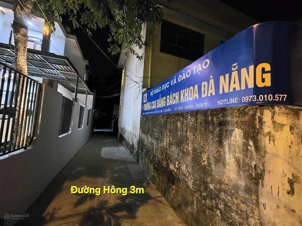 Nhà 2 mặt tiền kinh doanh hoà xuân ngang 9m hiếm