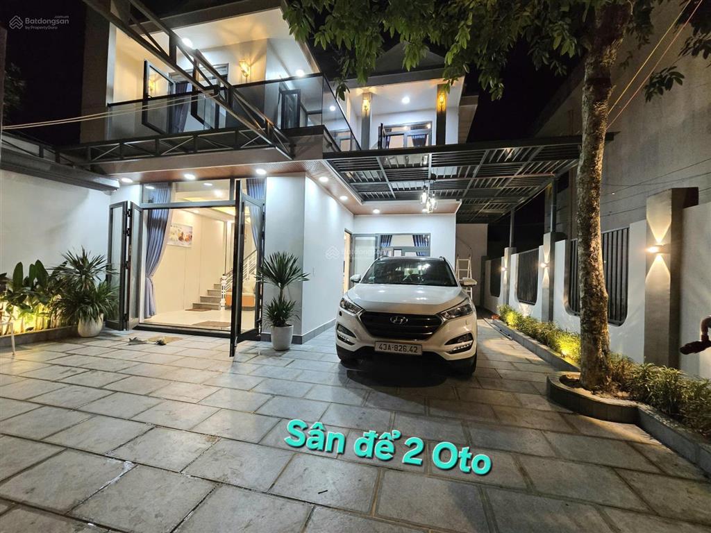 Nhà 2 mặt tiền kinh doanh hoà xuân ngang 9m hiếm