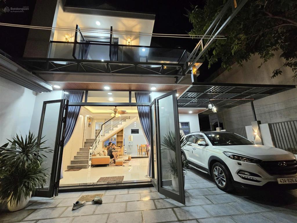 Nhà 2 mặt tiền kinh doanh hoà xuân ngang 9m hiếm