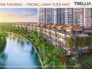 Nhà phố trellia cove, 6x21m, 1t3l, full tiện ích, có ô thang máy, giá từ 18.8 tỷ, 11/2026 nhận nhà