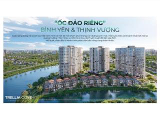 Bán căn hộ 3pn 97m2 góc, trellia cove mizuki park view sông, giỏ hàng cđt nam long