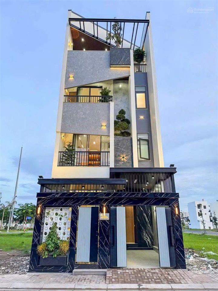 Mới khu  giá tốt! nhà 4 tầng mới hoàn thiện kđt nam long 2 (có thang máy, full nội thất)