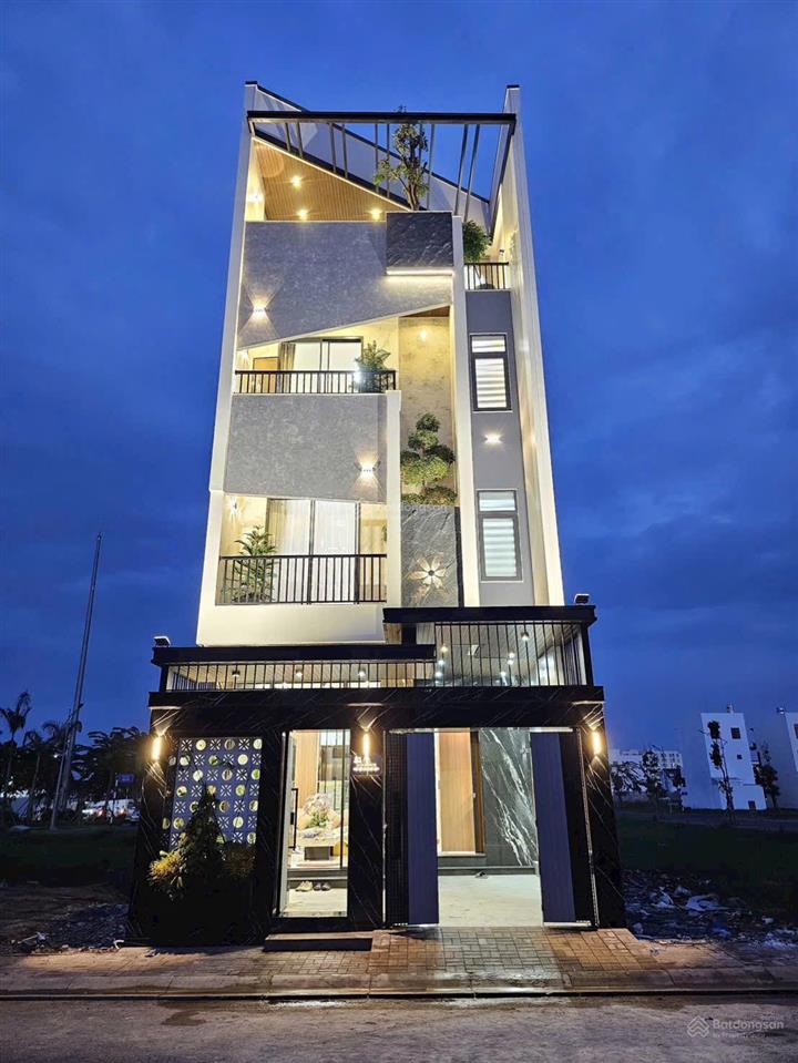 Mới khu  giá tốt! nhà 4 tầng mới hoàn thiện kđt nam long 2 (có thang máy, full nội thất)