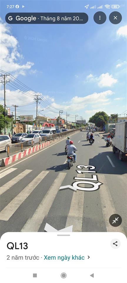 Bán đất mặt tiền quốc lộ 13, hiệp bình phước, thủ đức