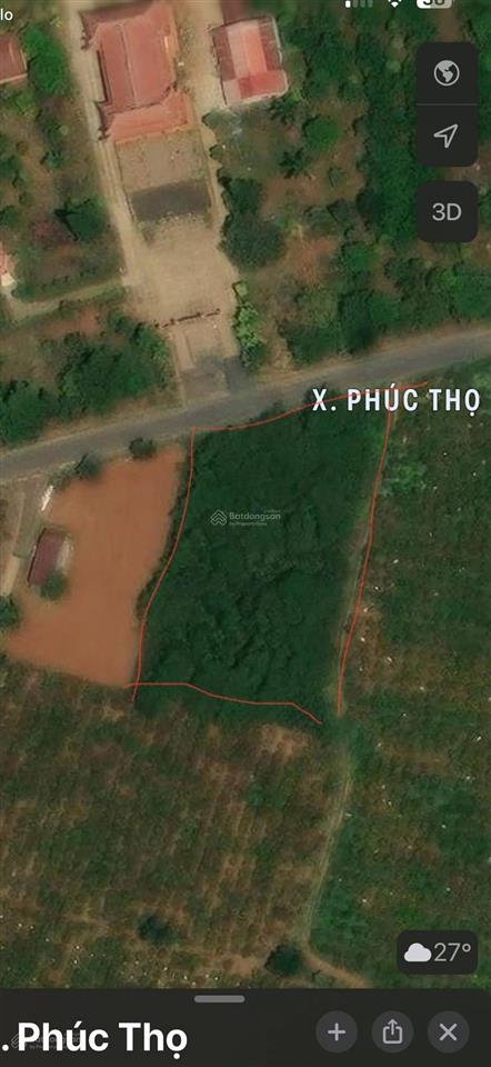 Cần bán lô đất mặt tiền tại xã phúc thọ, 5,9 tỷ, 2872 m2, giá tốt