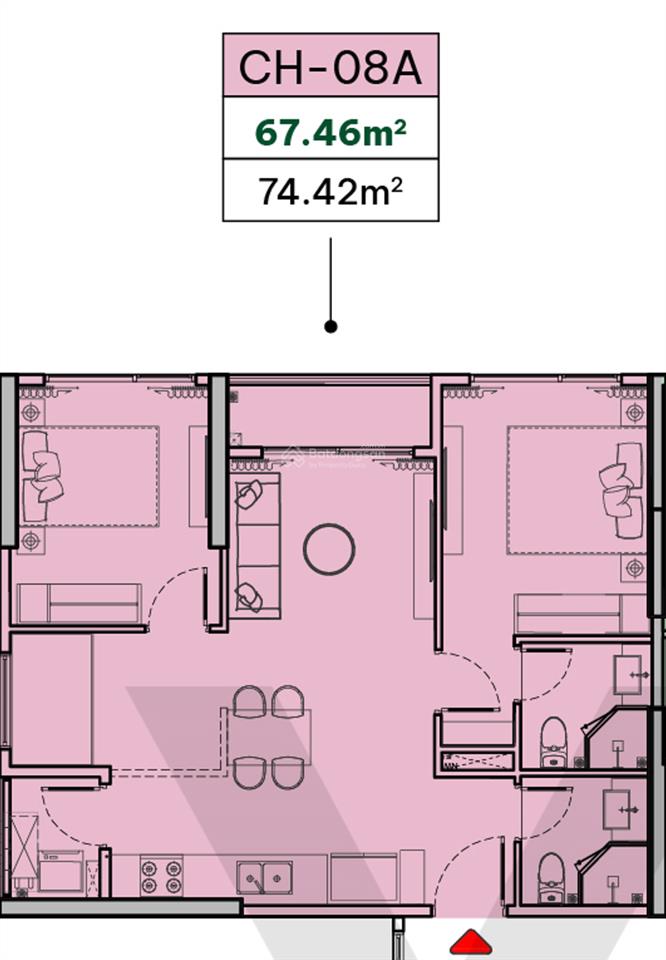 Độc quyền căn 2pn+ góc 2 mặt view giá chỉ 4.1 tỷ. view biển hồ, pháo hoa, kinh đô as. 0363 697 ***