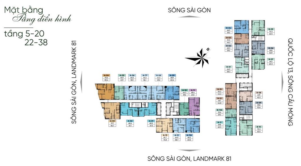 Chính chủ vốn ban đầu chỉ 300tr  tầng cao view landmark  miễn lãi 24 tháng