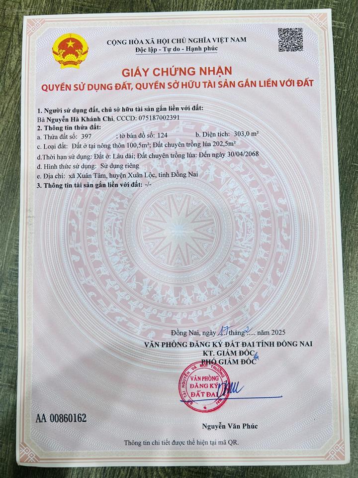 Bán đất biệt thự, 2 mặt tiền, view đẹp