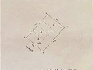 Bán mảnh đất quan hoa  cầu giấy  xây ccmn cực đẹp  140m2  mt 9.7m  mặt ngõ thông  29 tỷ