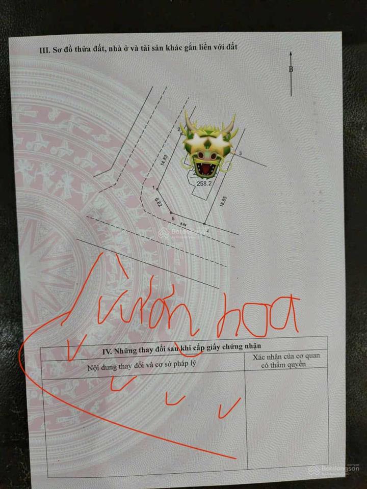 Bán đấtkhu biệt thựthọ tháphoàng quán chicông viên cầu giấy  dt = 258.2m2 lô góc, view đẹp