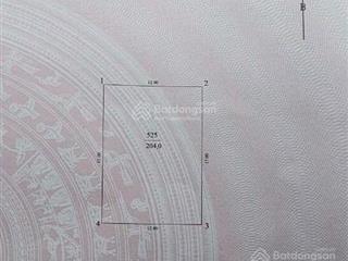 [mặt tiền 12m] oto tránh nhau võ chí công 204m mt 12m ngõ thông kinh doanh giá đất tặng bt