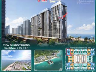 Bán nhanh căn hộ mặt biển 2 phòng ngủ dự án sun centro town, giá siêu tốt