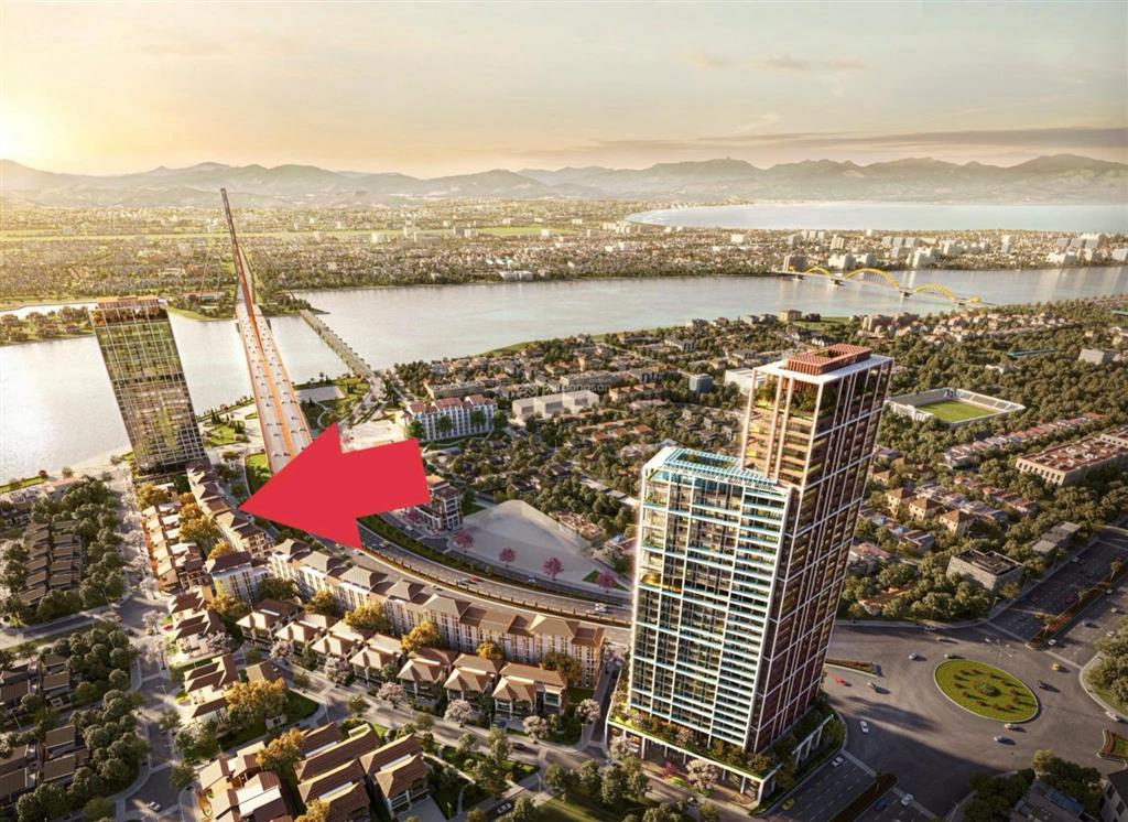 Bán nhanh townhouse mặt đường trần thị lý dự án sun cosmo