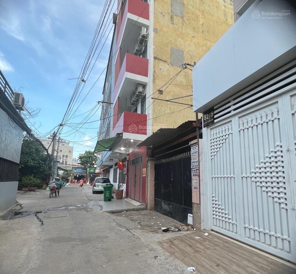 Chu văn anbình thạnhcách 1 căn ra mặt tiền đường nhựa77m2ngang lớn 7.5mnhà 4 tầngchỉ 11.x t
