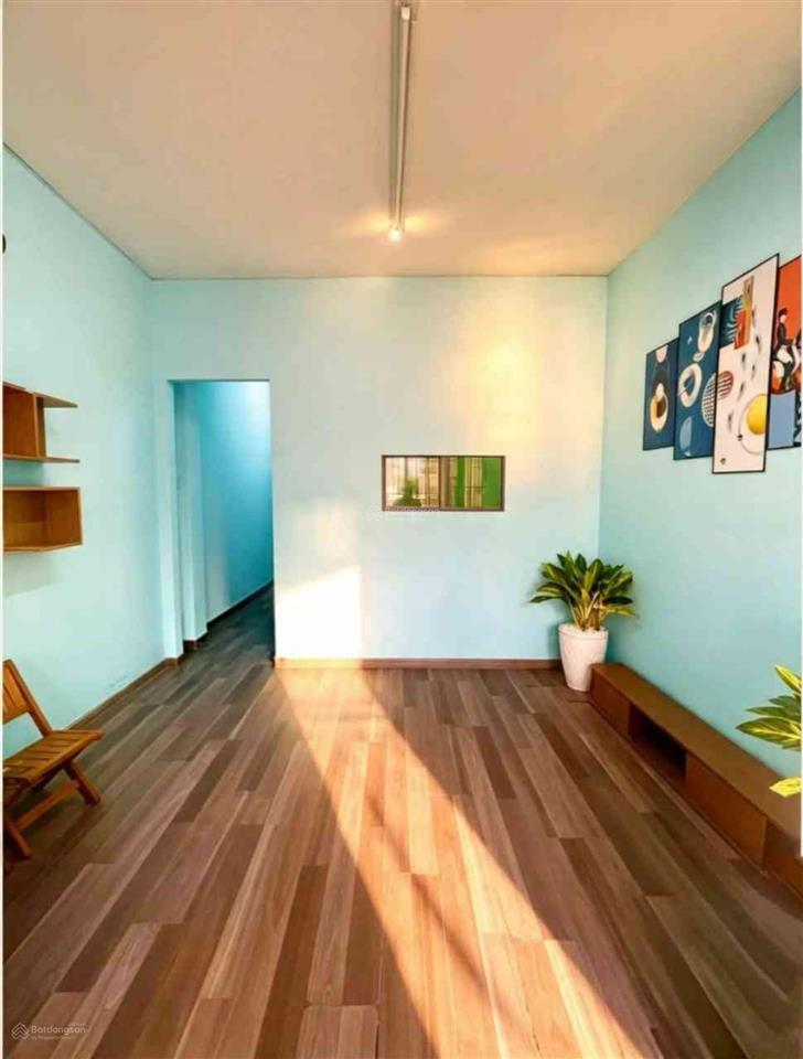 Chu văn an  bình thạnh  nhà có phòng ngủ trệt  43 m2 nở hậu  chỉ 6,x tỉ, tl.