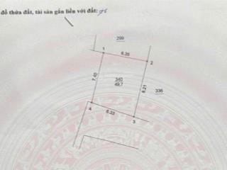 Bán đất mặt ngõ ô tô lê trọng tấn, hà đông dt 50m, mt 6.3m, giá 12.5 tỷ.