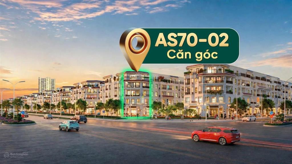 Căn góc as7002 dtxd 227,7m | vị trí đẹp giá tốt chính sách ưu đãi hấp dẫn  giá 9 tỷ 2