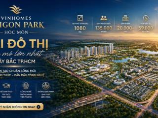 Tl1129 vinhomes saigon park căn liền kề đường 19m