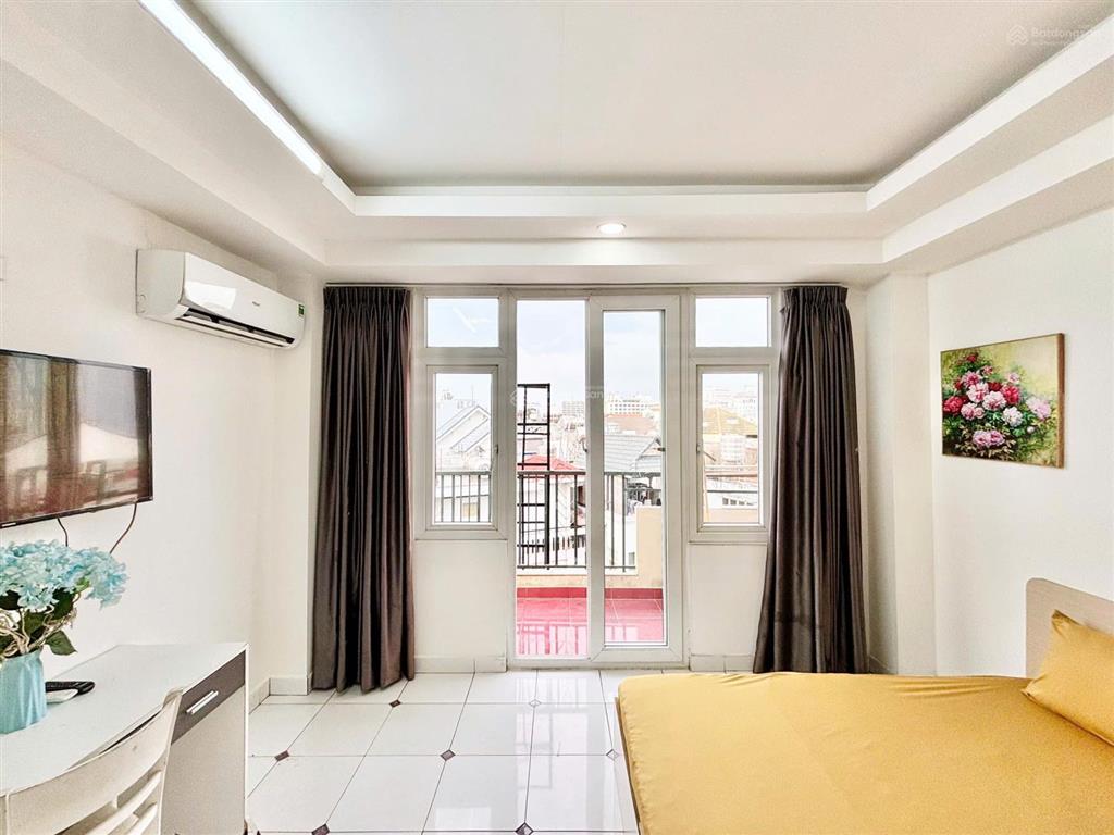Căn hộ ban công 2 phòng ngủ full tiện nghi  nguyễn phúc chu cạnh phạm văn bạch