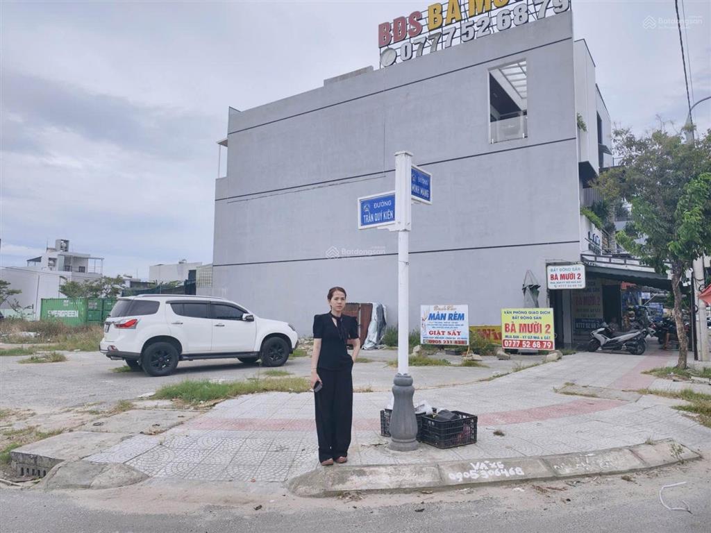 Siêu vị trí lô đất 242m2 ngay góc minh mạng, trần quý kiên, đẹp khu vực ngũ hành sơn