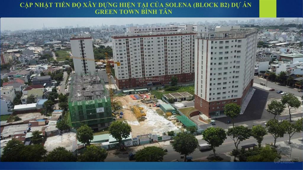 Kick off nhận booking tháp b2  solena dự án green town bình tân