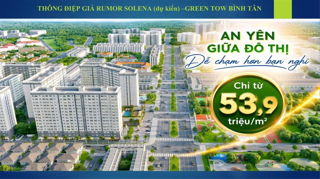 Kick off nhận booking tháp b2  solena dự án green town bình tân