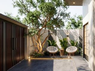 Villa sân vườn mini sát biển có hồ bơi full nội thất cao cấp
