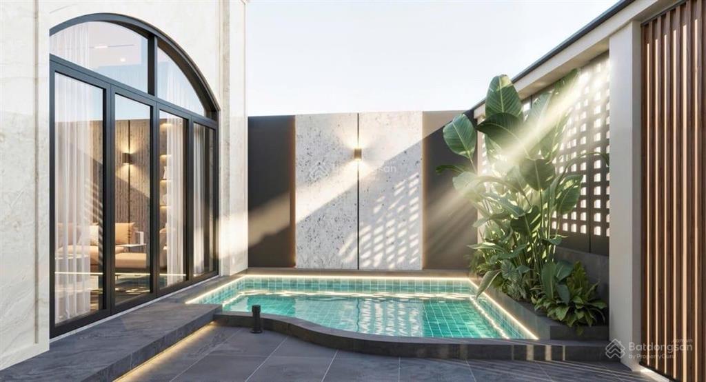 Villa sân vườn mini sát biển có hồ bơi full nội thất cao cấp